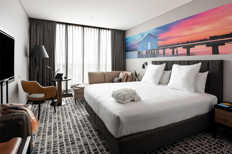 novotel perth murray street deluxe room romantic getaway Novotel Perth Murray Street Romantic Getaway